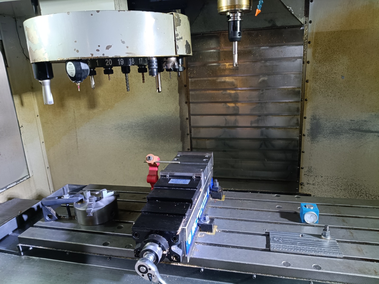 Used Haas VF4-BH I Vertical Machining Center I 2002