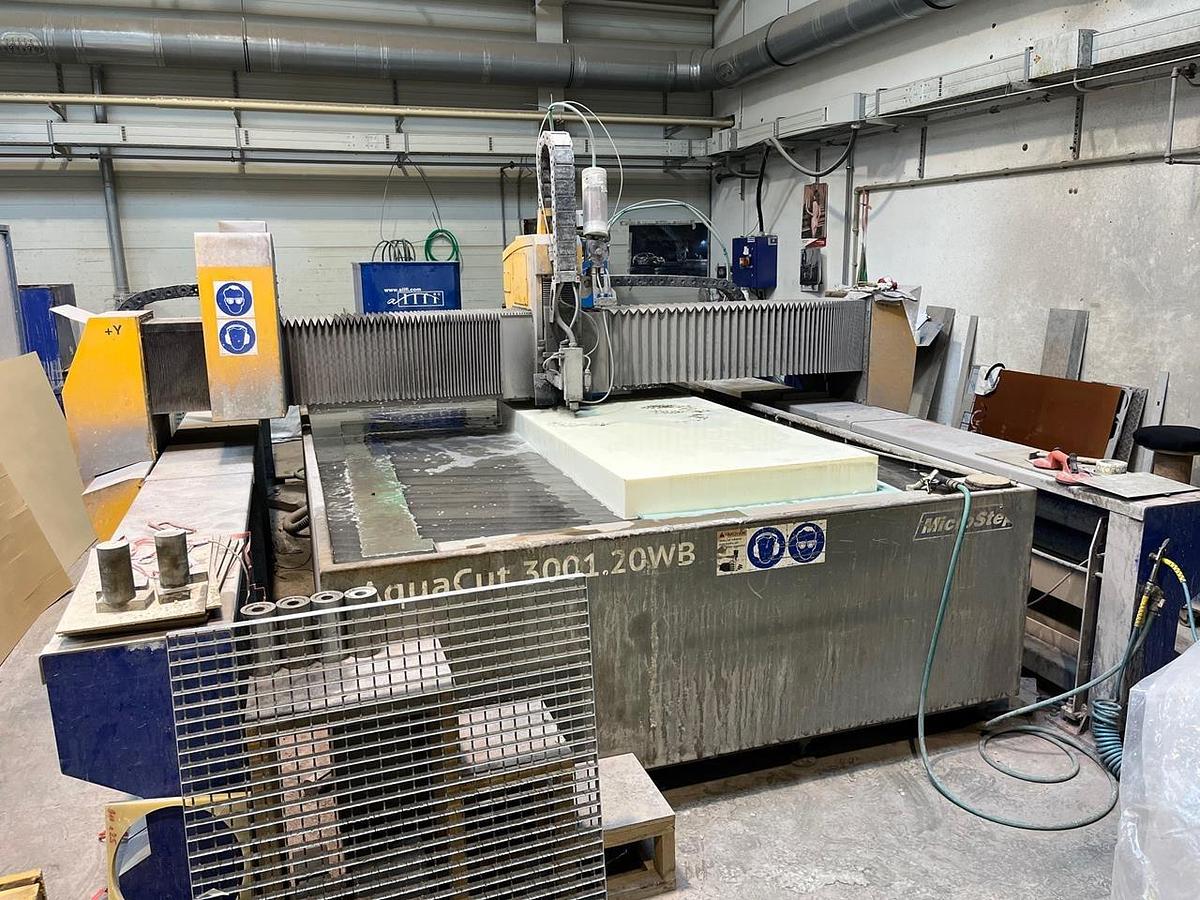 Used MicroStep AquaCut 3001.20WB I Waterjet I 2016