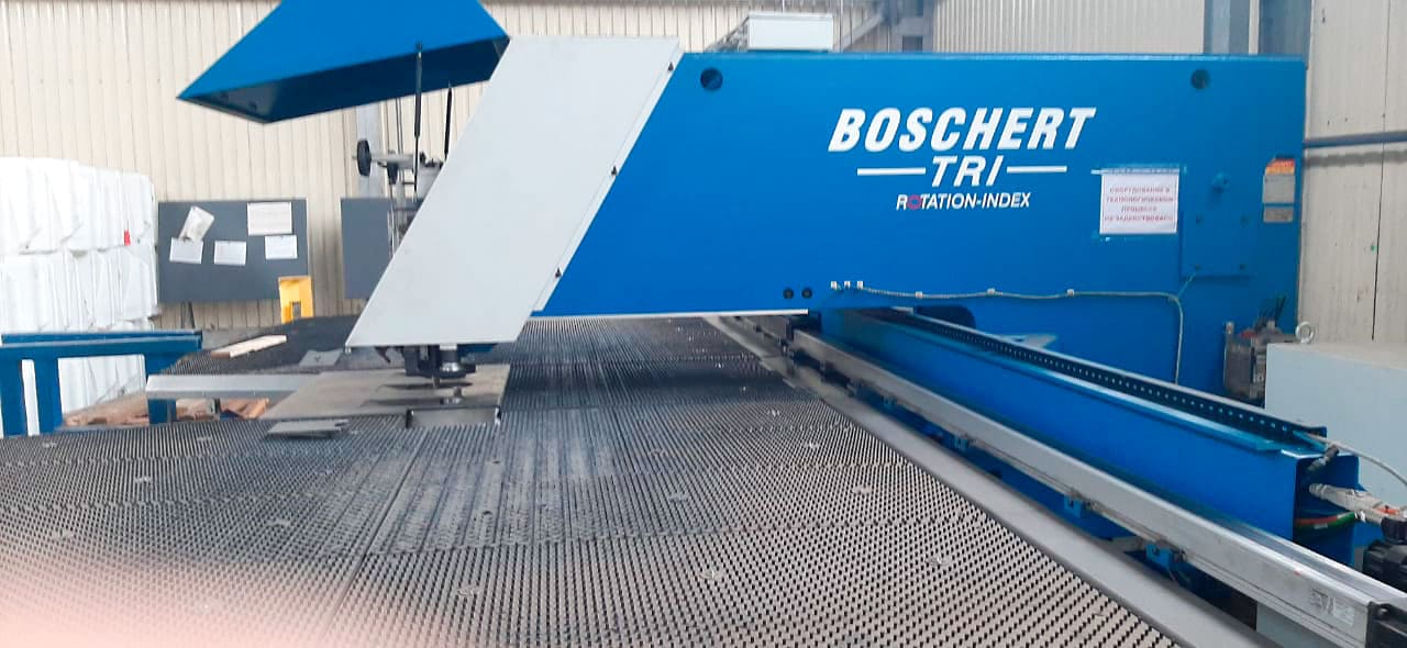 Gebruikt Boschert Tri 1250 Rotatie - Ponsmachine met torentje - 2018