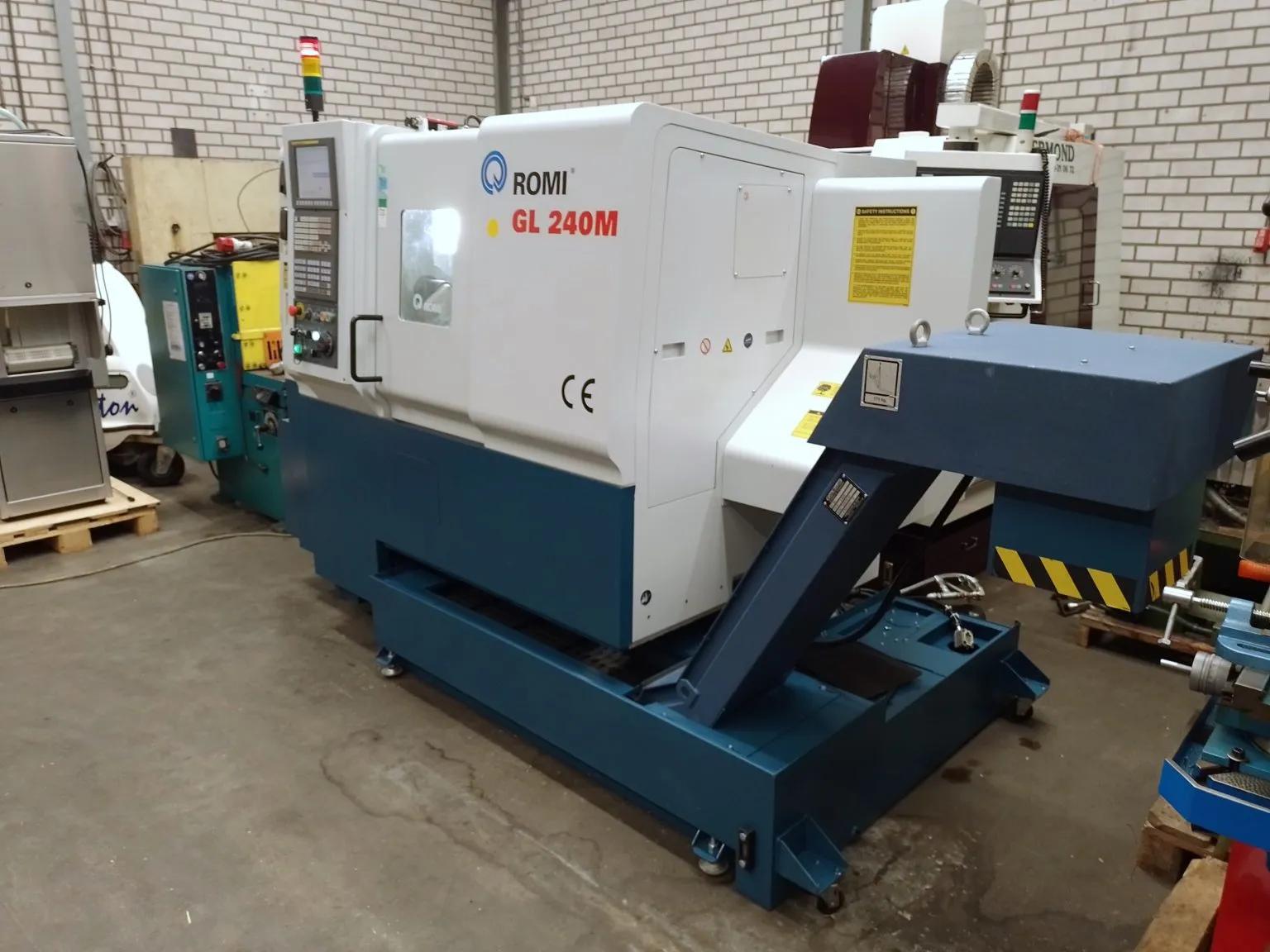 Usado Torno CNC Romi GL 240M I 2011