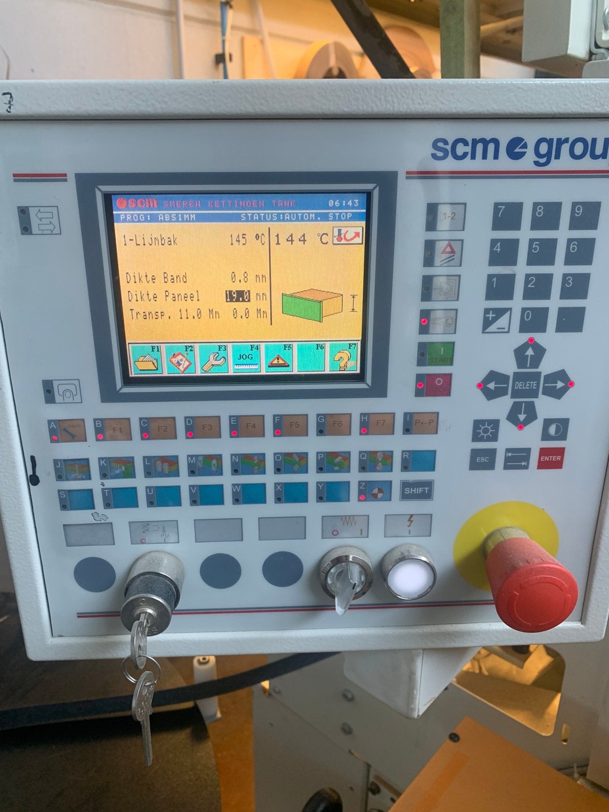 Used SCM Olimpic K 500 I Edgebanding I 2007