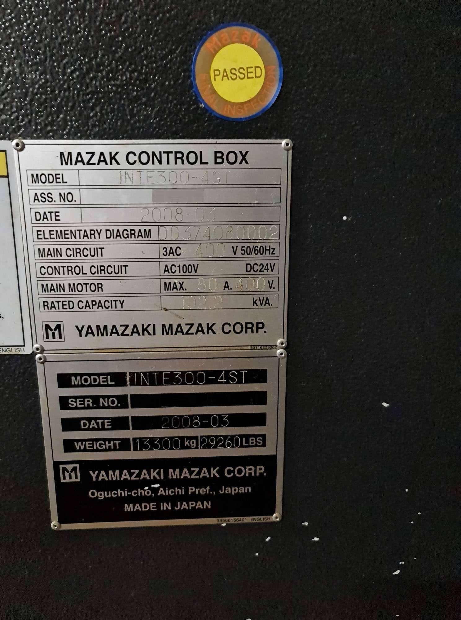 Gebruikt MAZAK INTEGREX 300 4 ST I CNC-draaibank I 2008