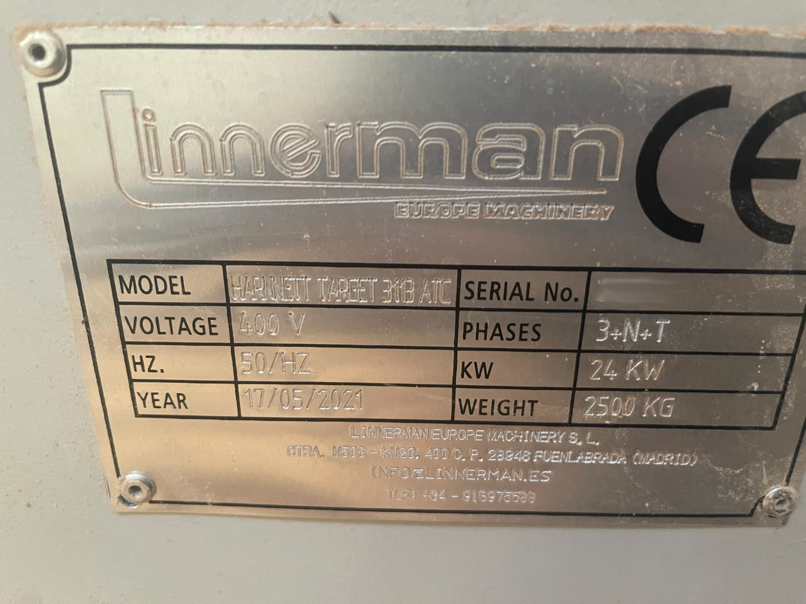 Used Härnnertt Track I CNC Machining Center I 2021