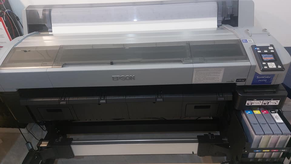 Used Epson SureColor F6370 I Dye Sublimation Printer I 2021