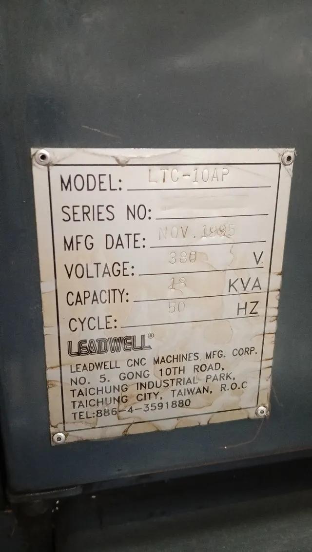 Gebruikt Leadwell LTC-10 AP I CNC Draaibank