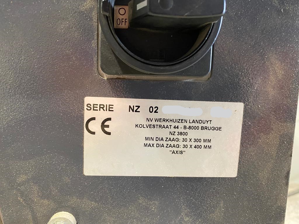 Usado ROBLAND NZ 3800 - Sierra de Panel - 2009