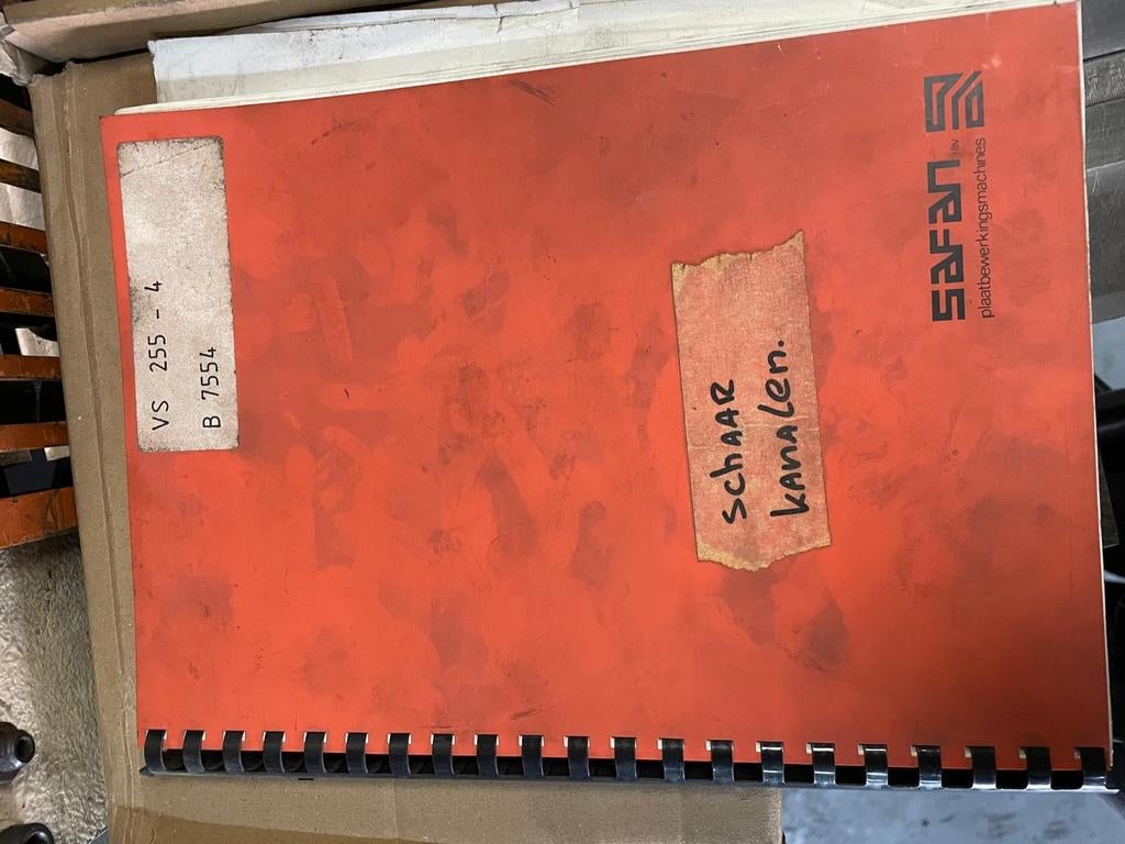 Used Safan VS 255 - 4 I Hydraulic Shear I 1988