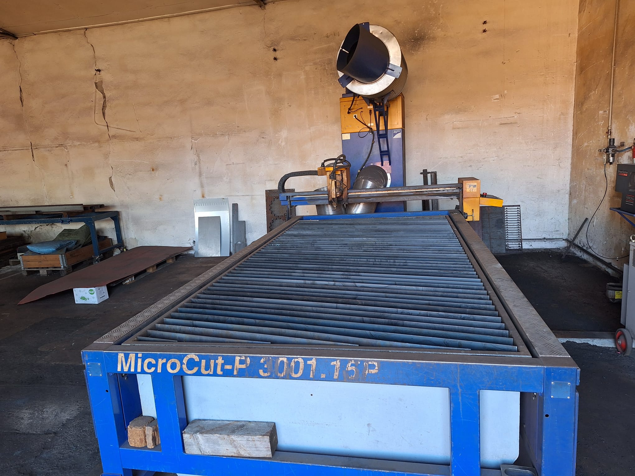 Used MicroStep MicroCut-P 3001.15P I Plasma Cutting I 2005