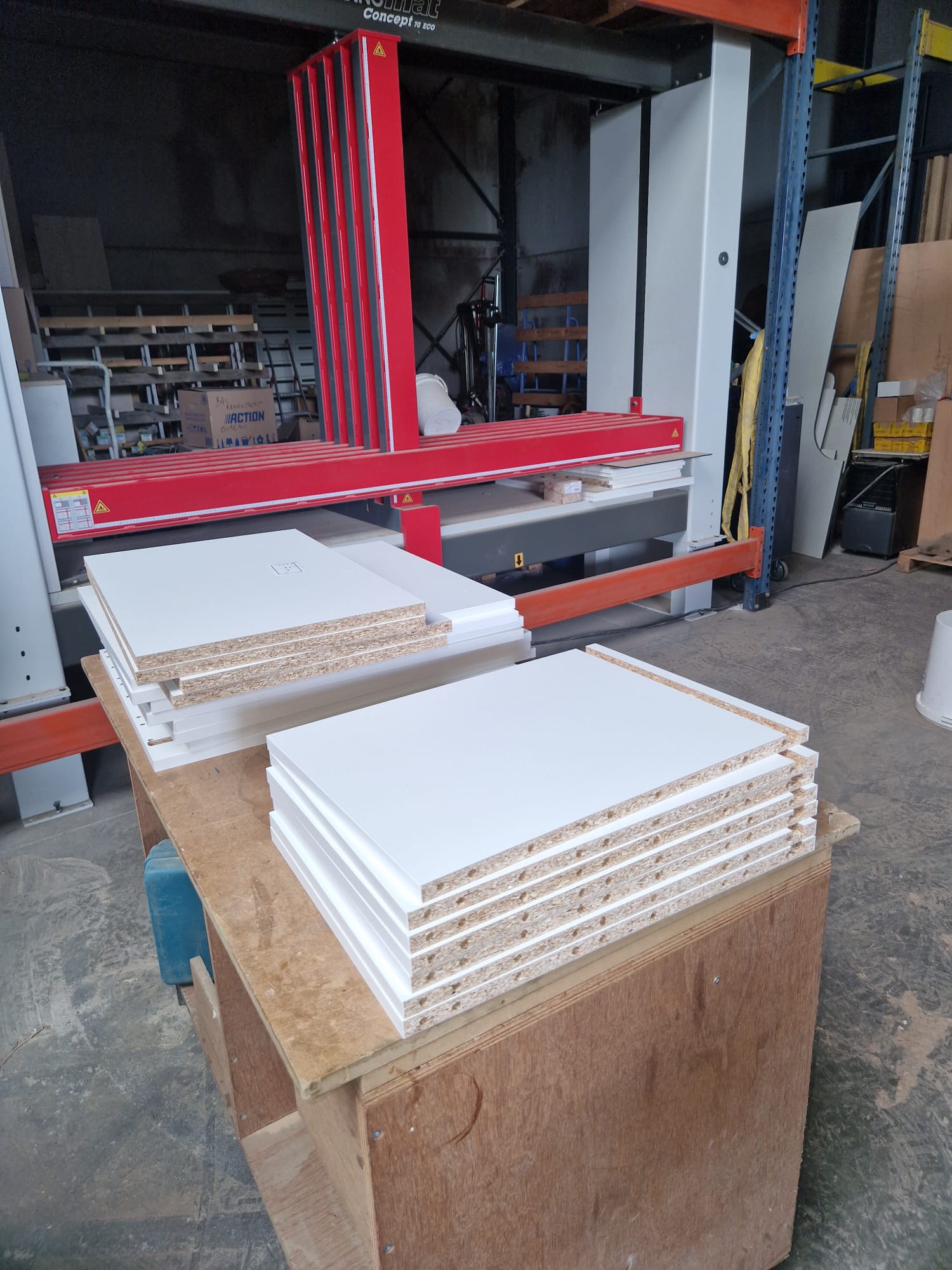 Used Gannomat Concept 70 eco I Carcase Clamp