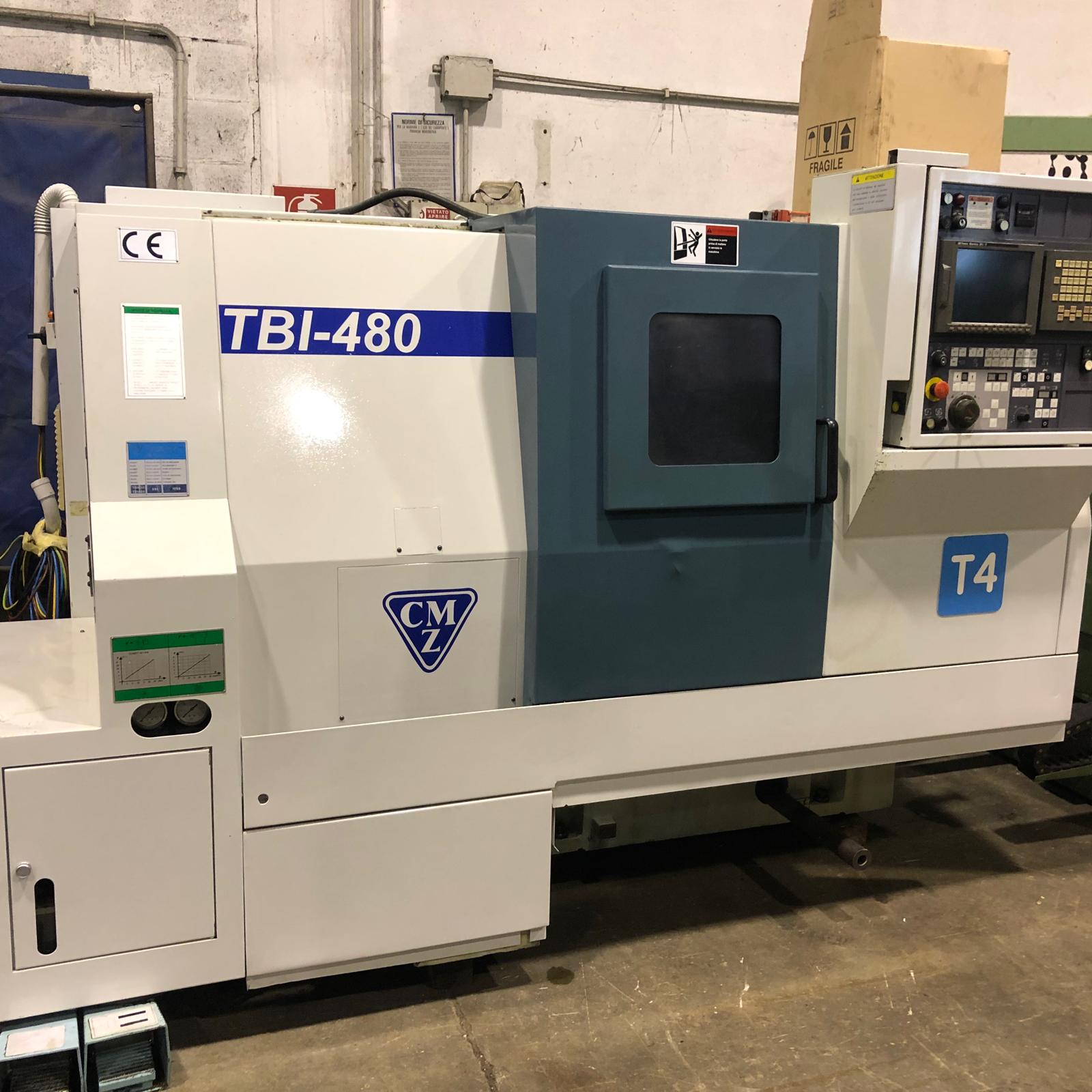 Used CMZ TBI-480 I CNC Lathe I 2000