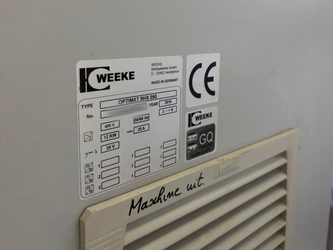 Used Weeke Optimat BHX 050 I CNC Machining Center I 2010