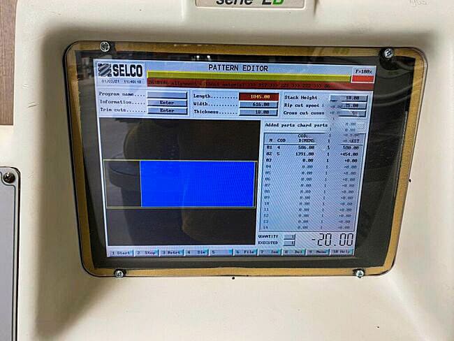 Usado Selco EB 80 - Sierra de Panel - 2004
