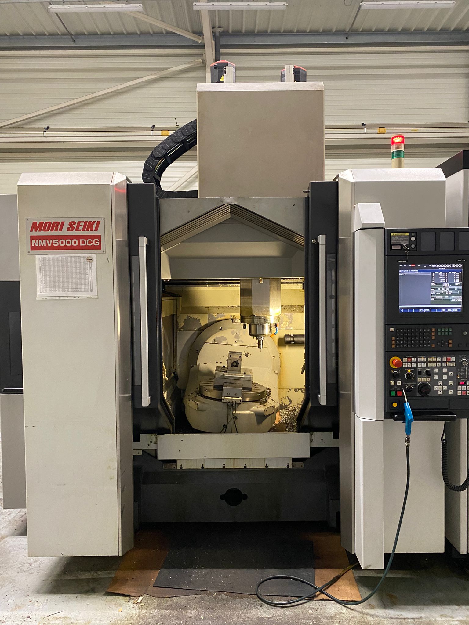 Used Mori Seiki NMV 5000DCG I 5-Axis Machining Center I 2008