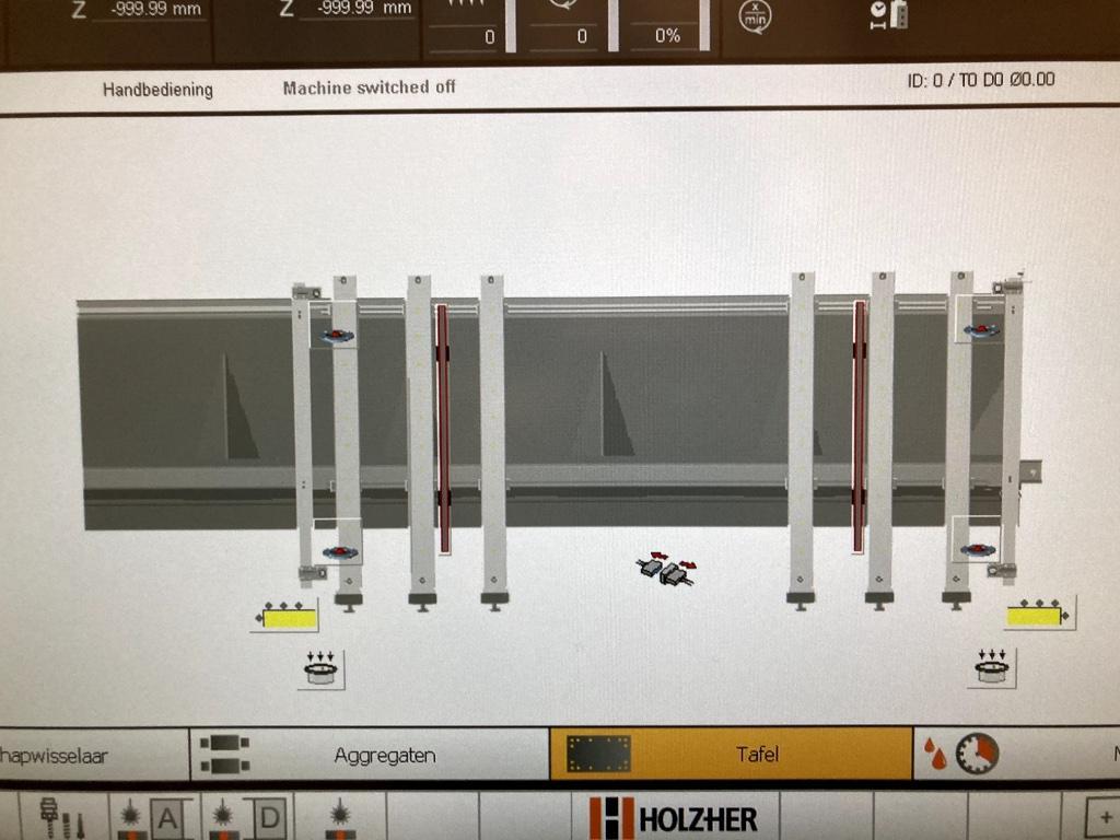 Used Holzher Pro-Master 7018 I CNC Machining Center I 2022