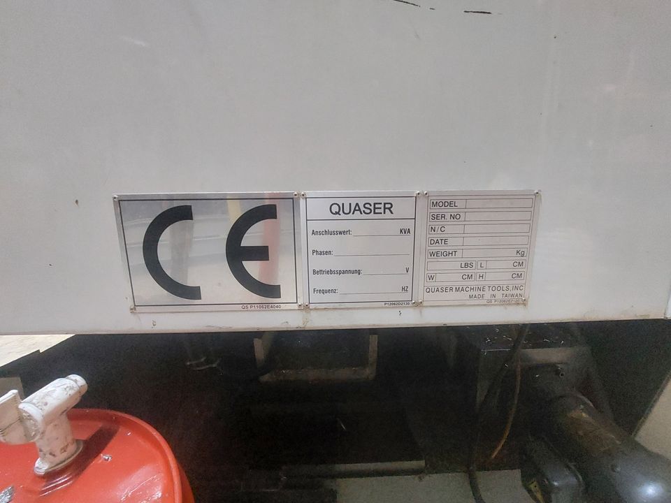 Used Quaser MV154 E I Vertical Machining Center I 2003