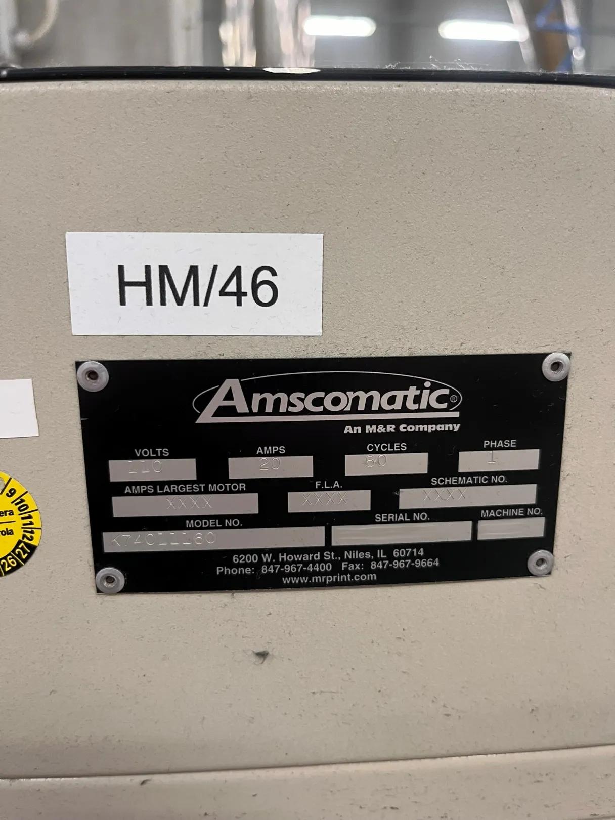 Usado Máquina de Plegado Amscomatic K-740 I