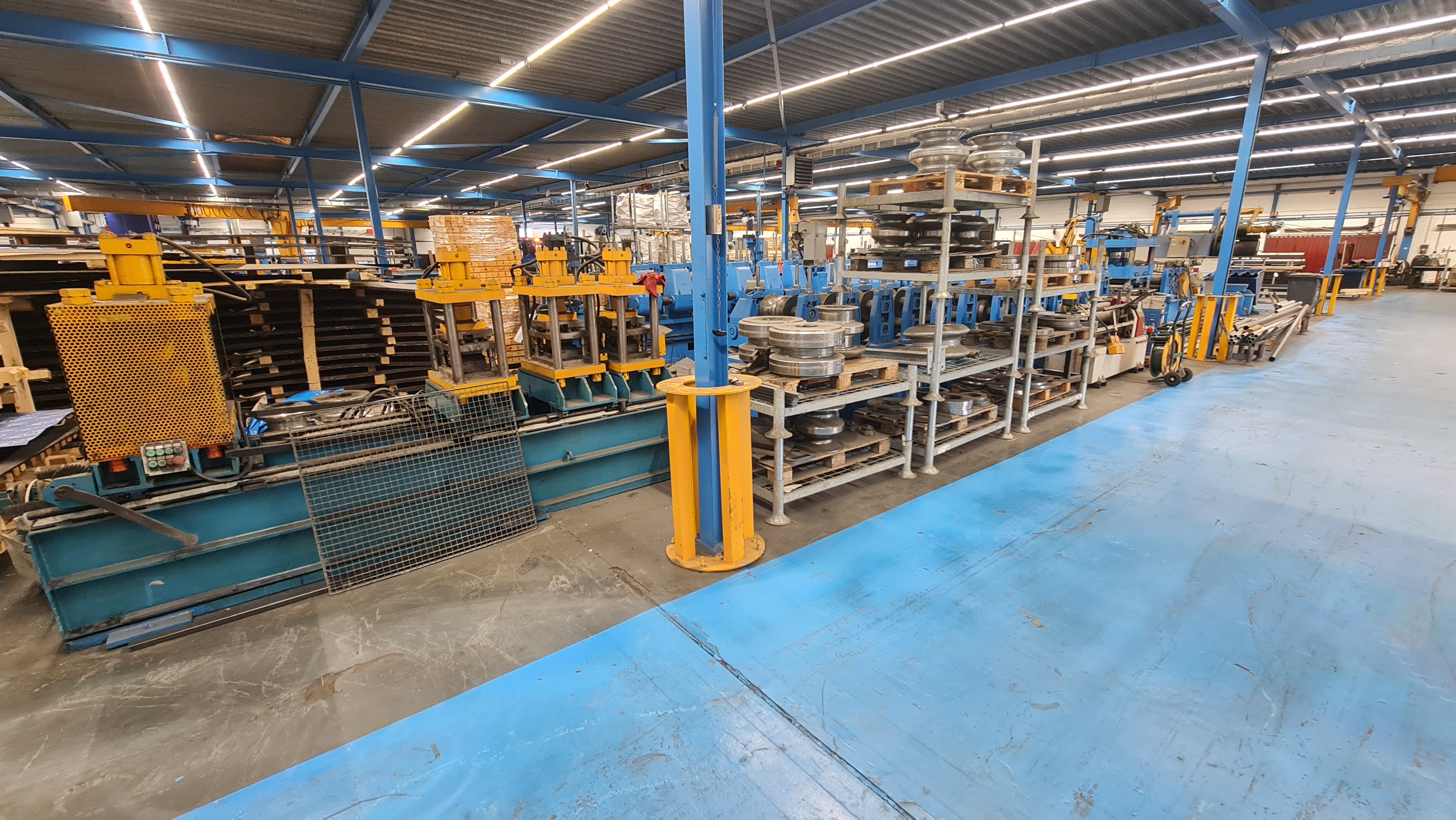 Gebruikt Tecnopromec Alfa C I Profiling Line I 1997