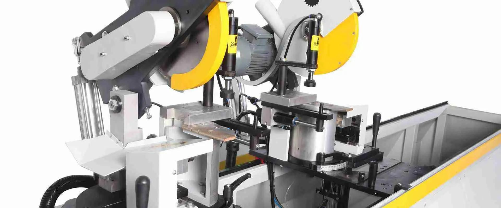 Ozgenc Makina WDE 300 I Dubbele Mitre Zaag