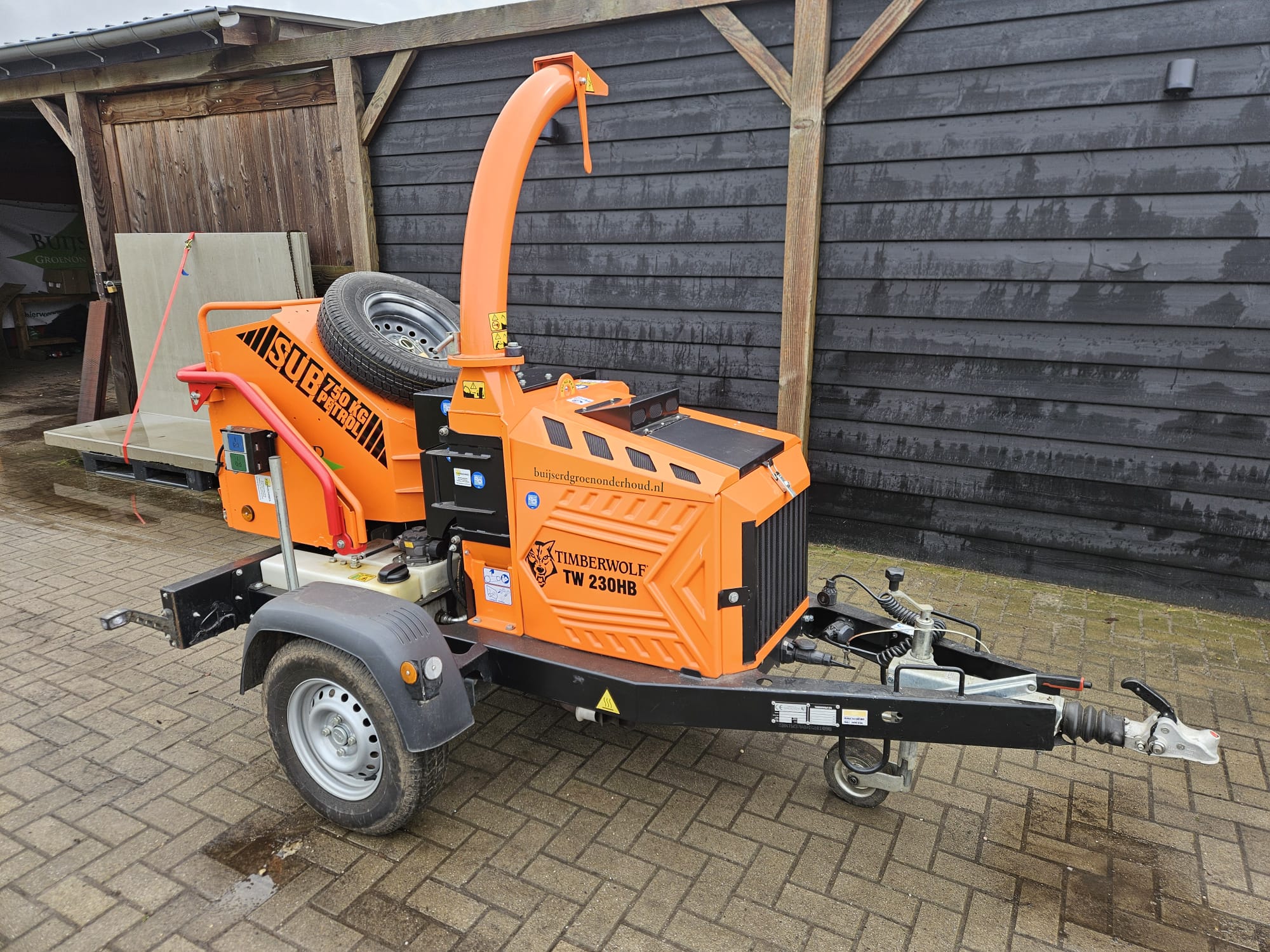 Used Timberwolf TW 230HBP I Wood Chipper