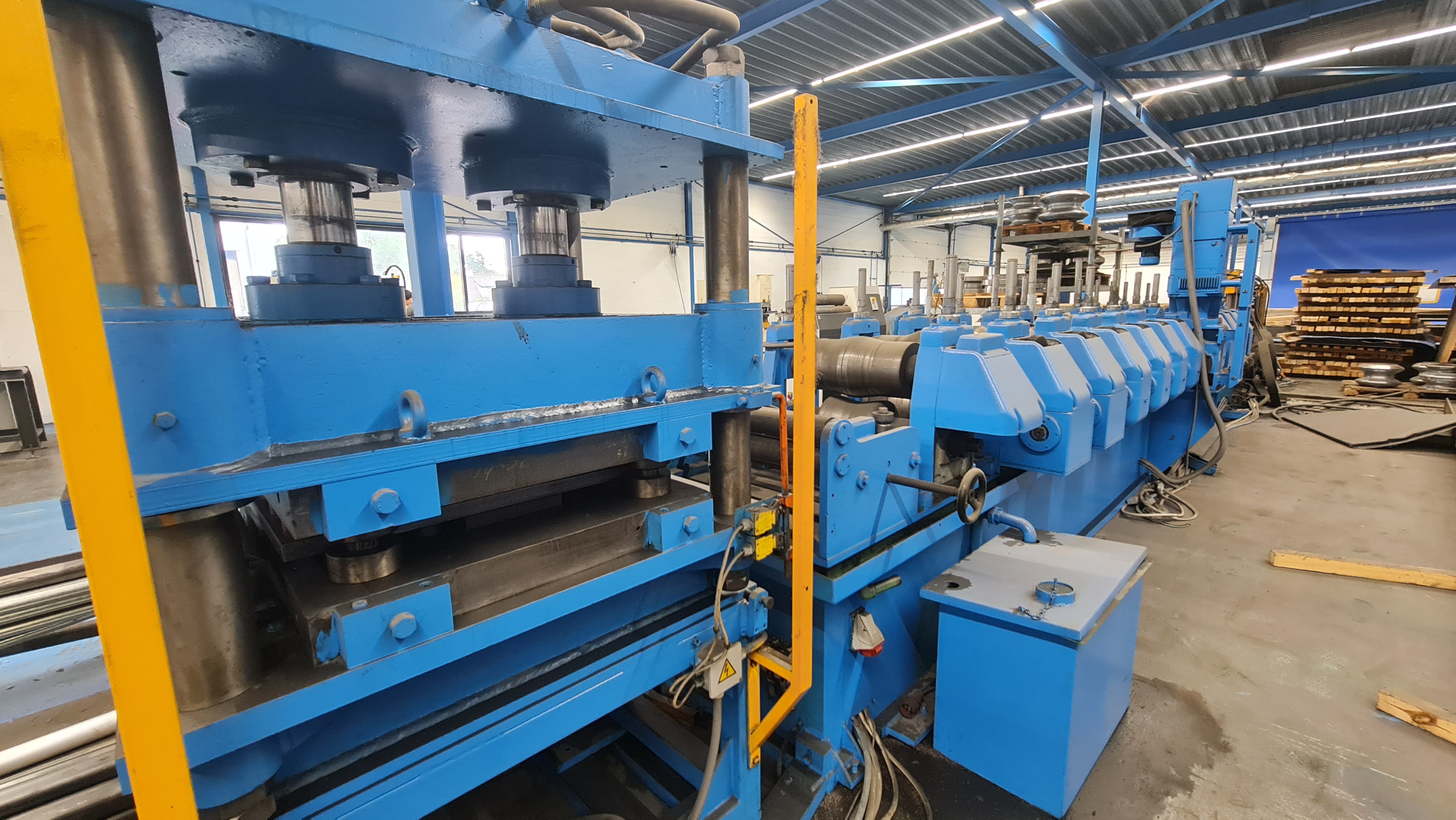 Gebruikt Tecnopromec Alfa C I Profiling Line I 1997