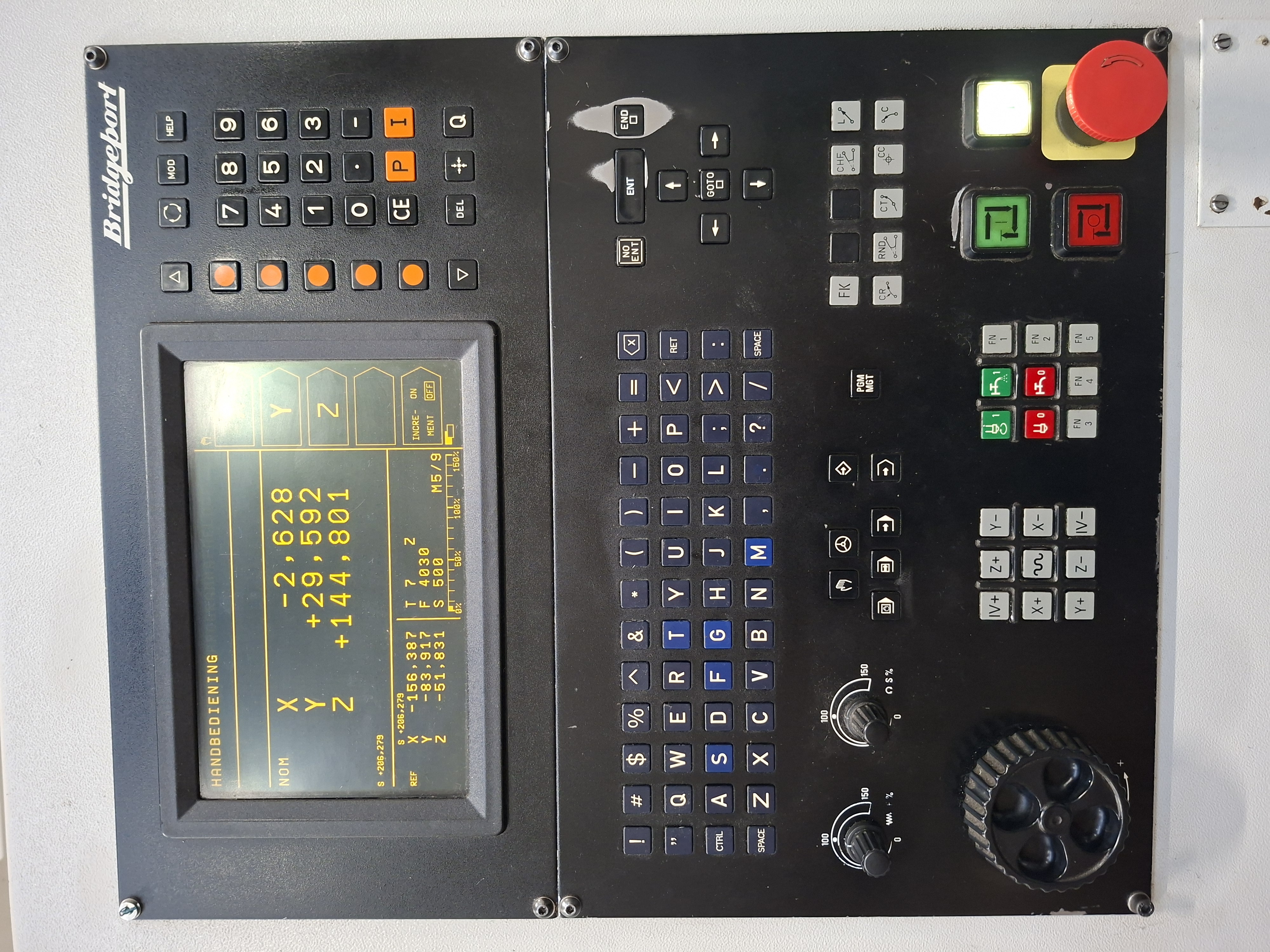 Used Bridgeport VMC 500/16 I Vertical Machining Center I 1999