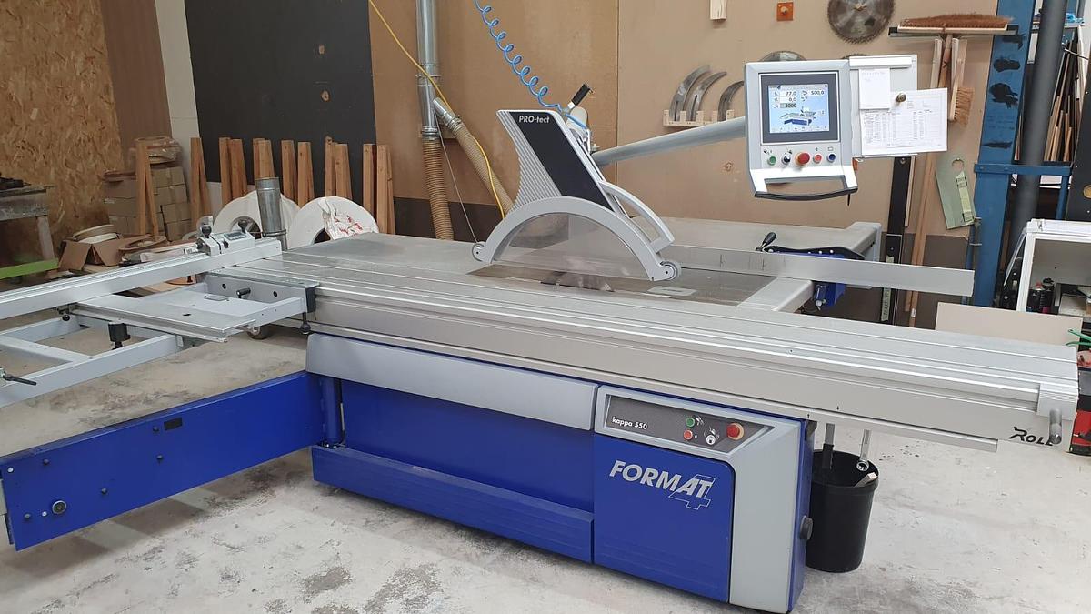 Used Format 4 Kappa 550E I Sliding Table Saw I 2020