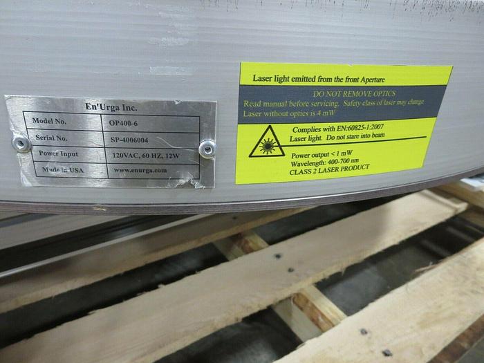 Used En'Urga Inc. En ' Urga Inc. OP-400-6