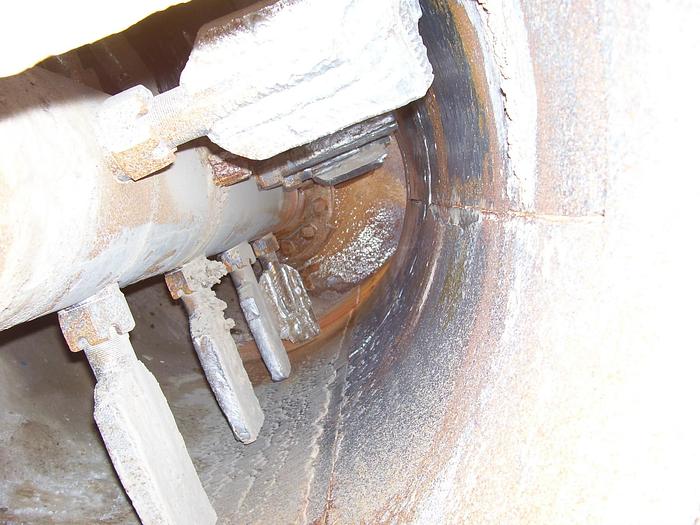Used Mixer, Pin, 50" X 13', C/st, Feeco, Jkt, 100 HP, #S738522