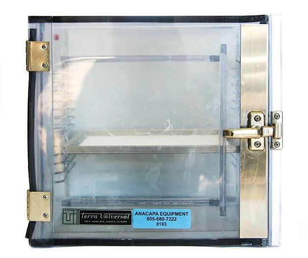 Used Terra Universal Inc 2060-00, Static Dissipative PVC Box, 12x12x12" (8193)W