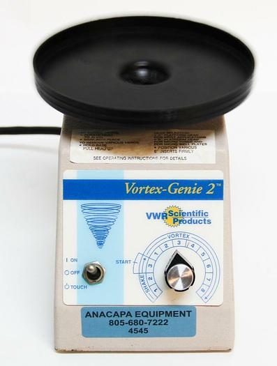 Used VWR Scientific Products G-560 Vortex-Genie 2 Shaker/Mixer 3200 RPM (4545)