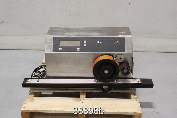 Used IGT Type F1 Printability Tester, Mfg. in 2004 #38898