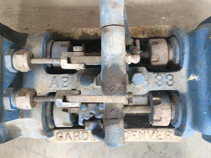 Used 0 Gardner Denver AB 33 2X3 Air Drive Duplex Pump