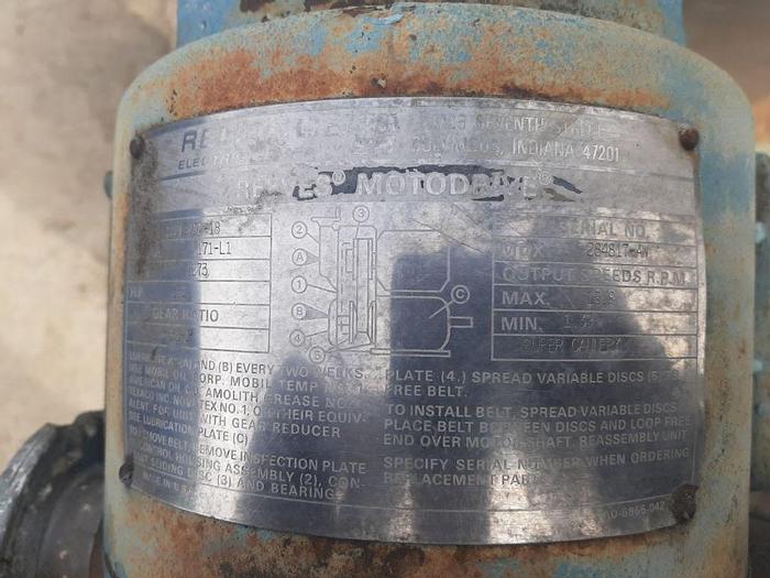 Used Dryer, Drum, Single, 12" x 19", S/st, Overton #S744420