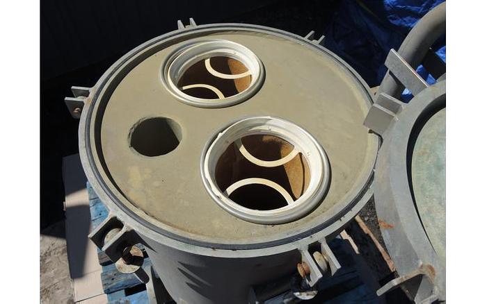 Used USED FILTER, "MULTI" BASKET TYPE, 3" INLET/OUTLET, STAINLESS STEEL