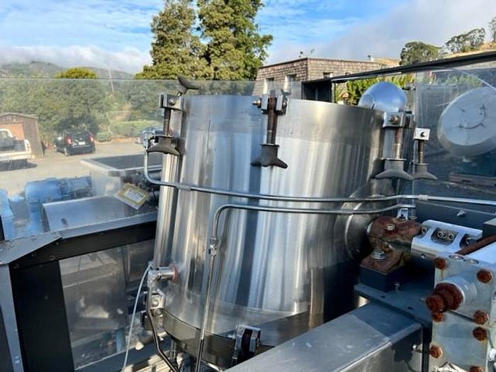 Used Dryer, Vacuum, Conical, 10 CF, S/st, Filter, Lee, #S732159