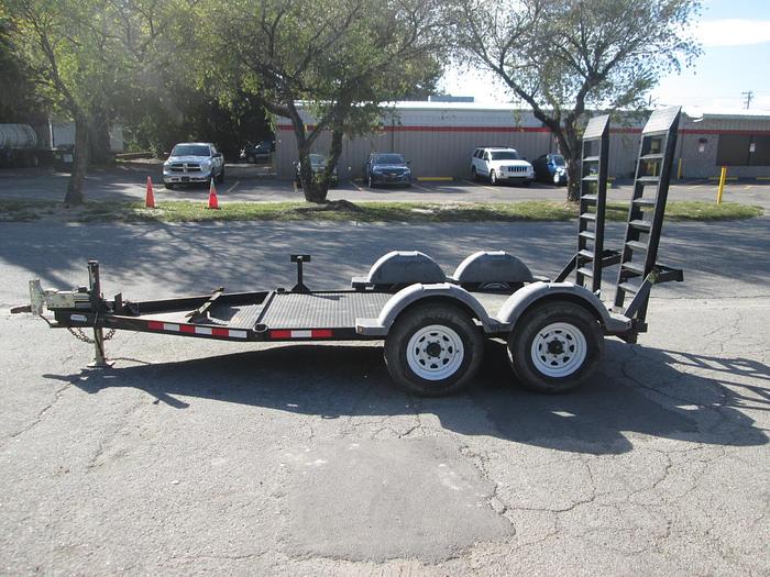 Used 2017 MMDI 5'x10' Tandem Axle Equipment Trailer