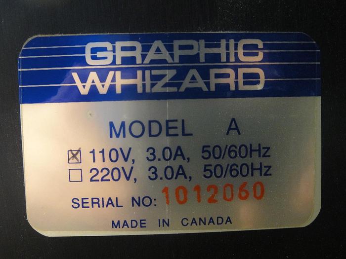 Used Graphic Whizard Perf A Video