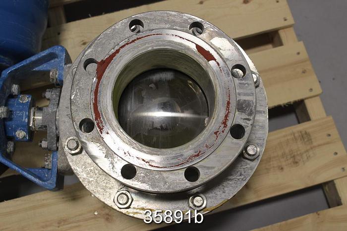 Used Neles Jamesbury 6" Ball Control Valve, 9150313600MTT2 #35891