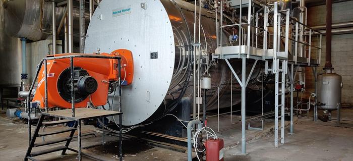 Used BABCOCK WANSON steam boiler