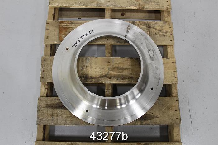 Used Goulds 3175 10x12x22 Stainless Steel Suction Side Plate #43277