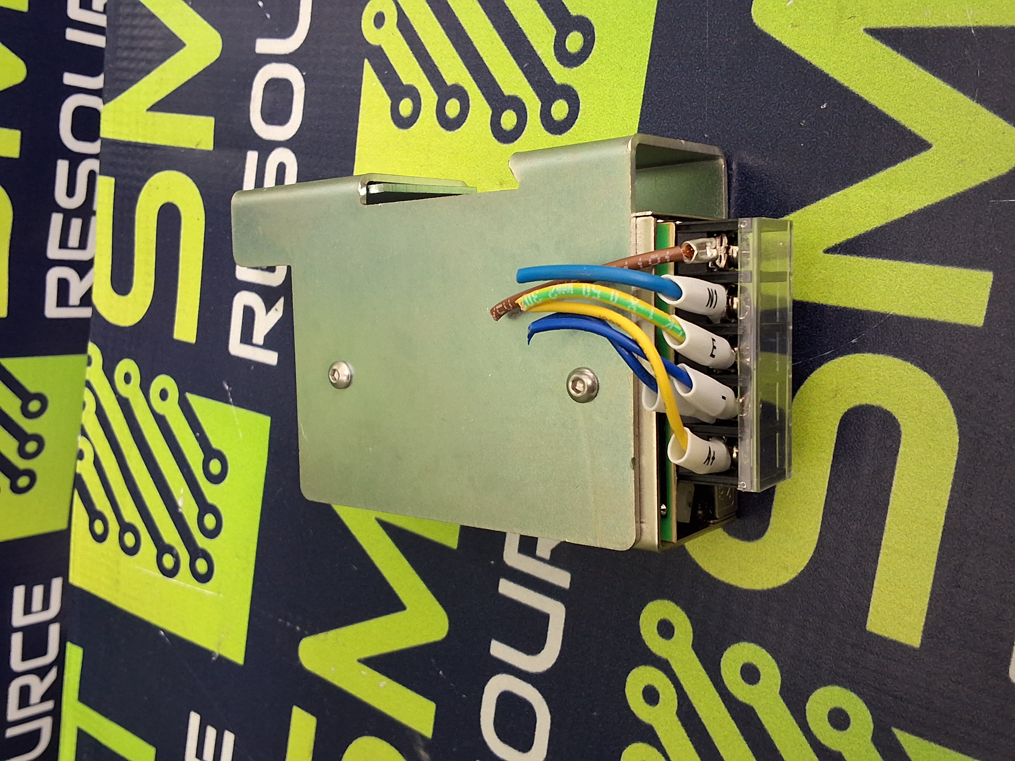 Used MEAN WELL NES-15-24 SWITCHING POWER SUPPLY 100-240VAC 0.5A