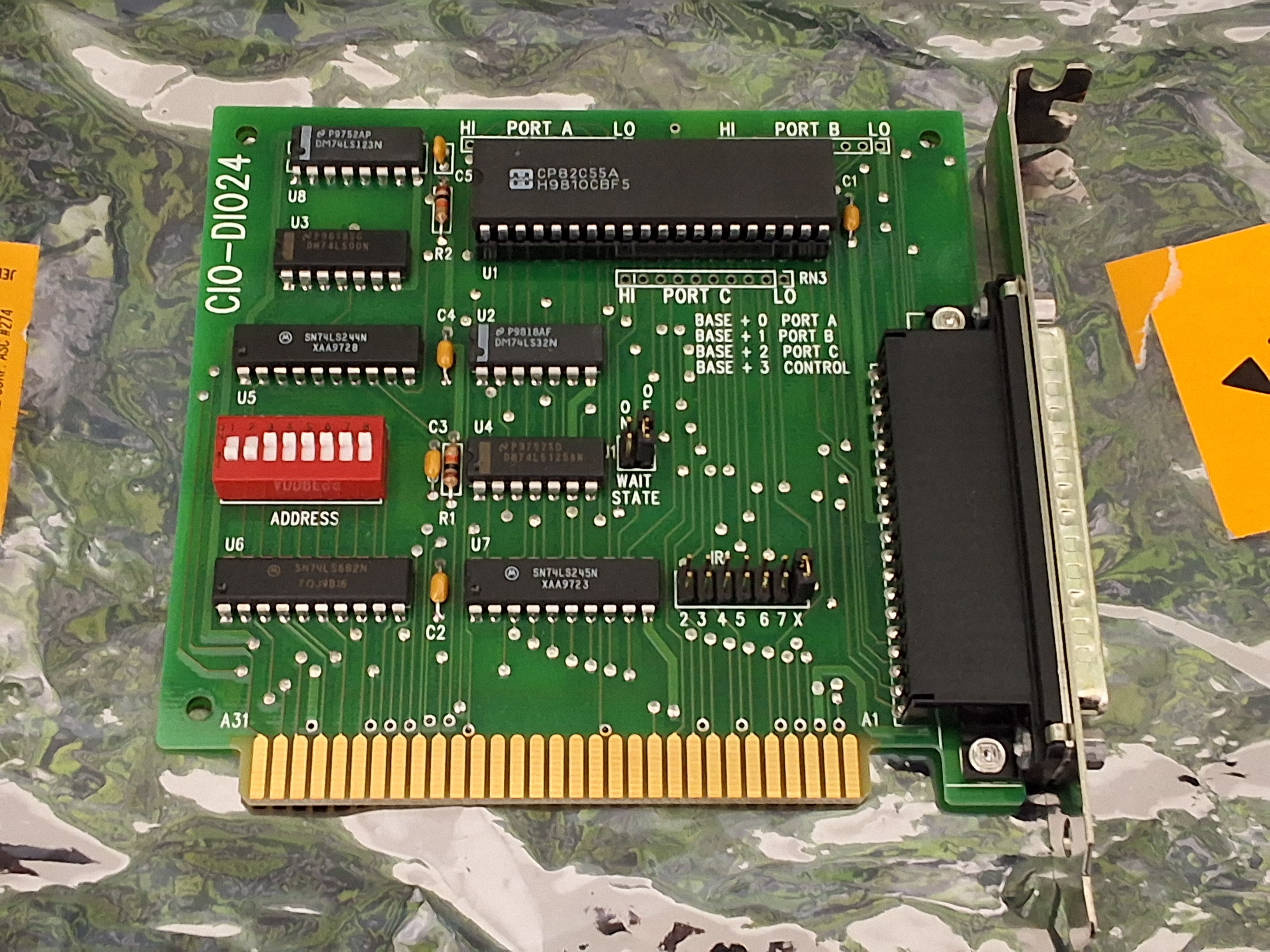 COMPUTER BOARDS INC. CIO-DIO24 DIGITAL I/O