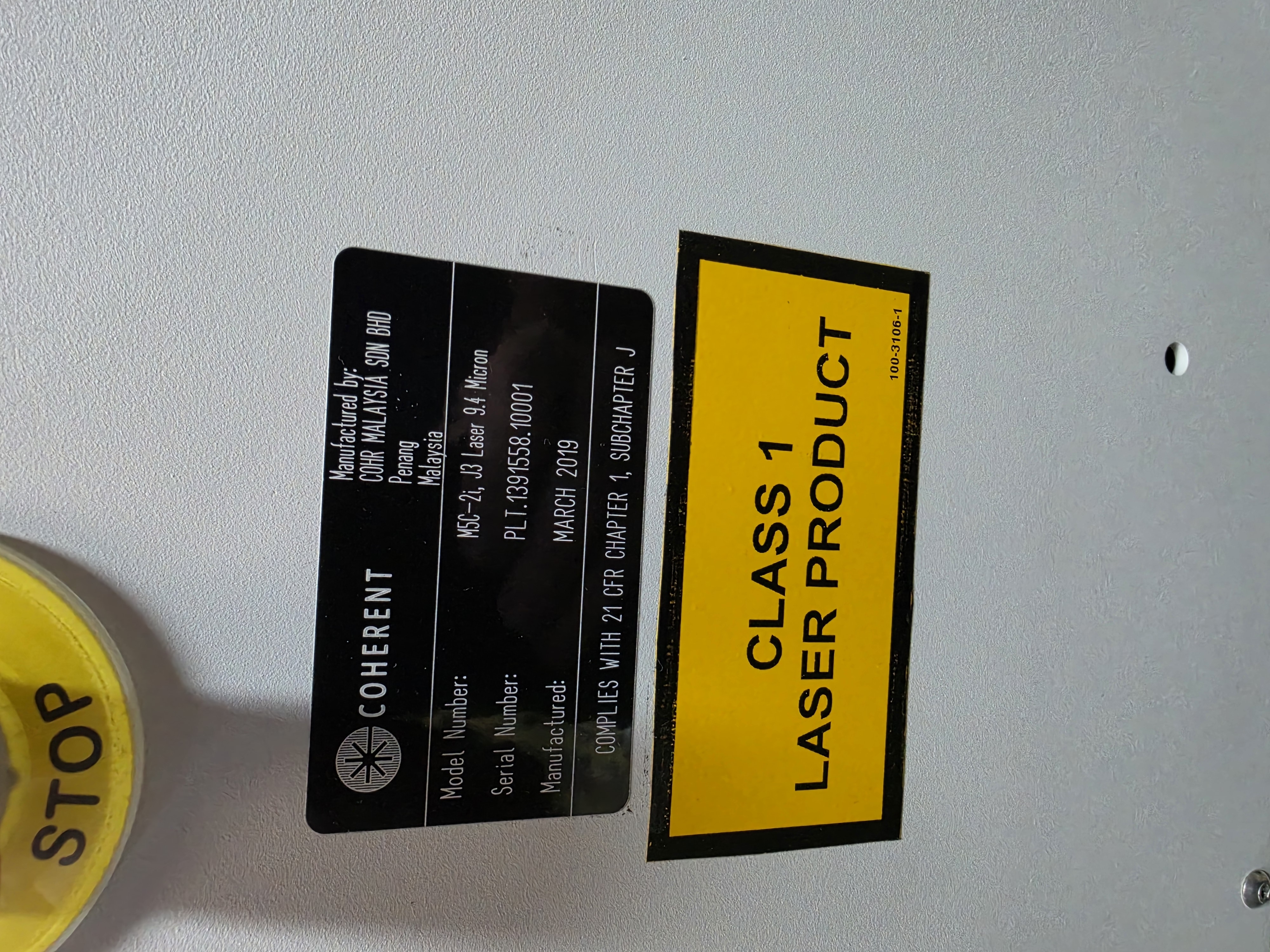 Used Coherrent META Laser Cutter