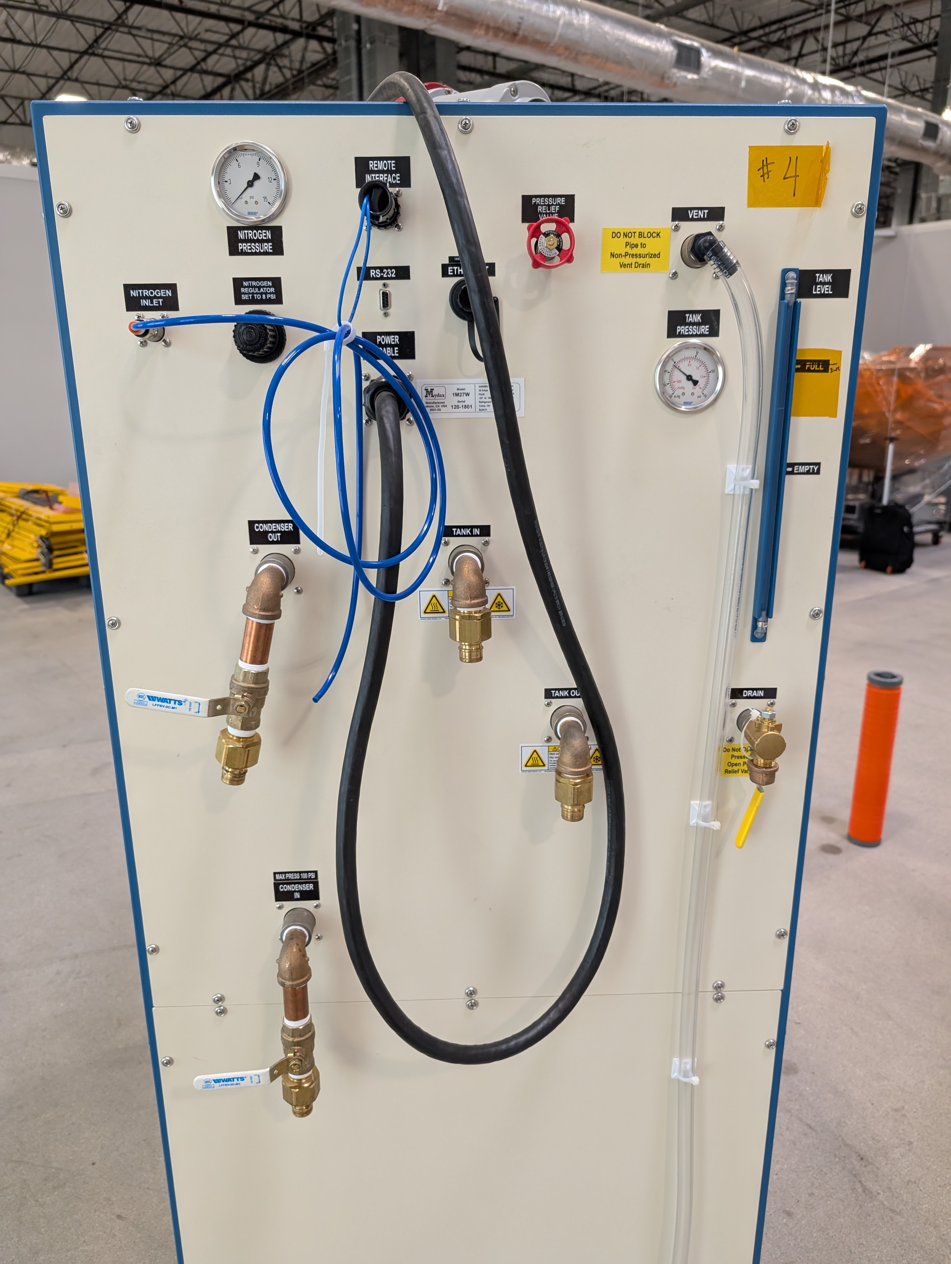 Used Mydax 1M27W Water-Cooled Semiconductor Chiller