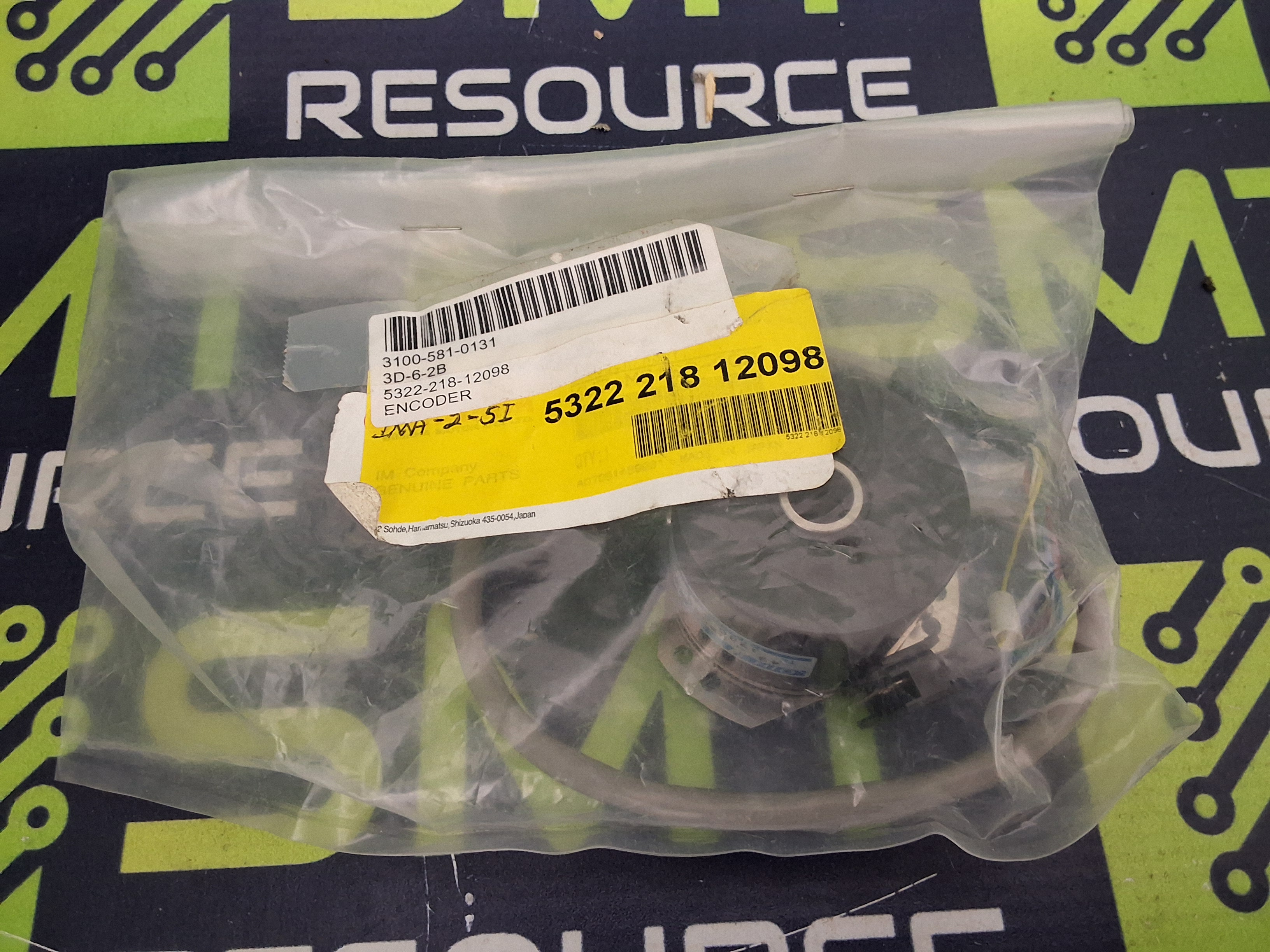 TAMAGAWA 46-36000 FA-CODER 5322-218-12098 ENCODER ASSEMBLY - BRAND NEW