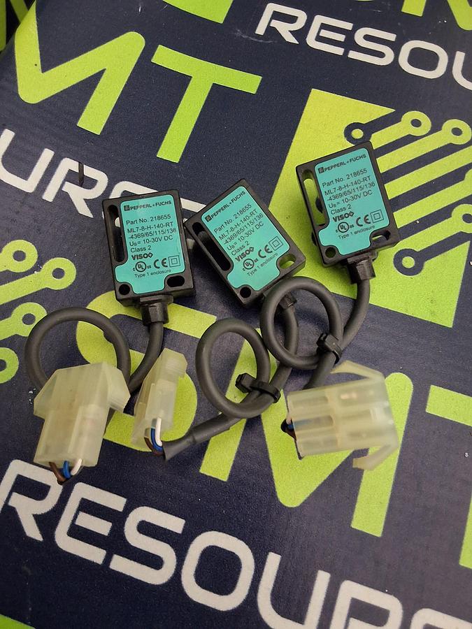 Used PEPPERL+FUCHS 218655 PHOTOSENSOR ML7-8-H-140-RT