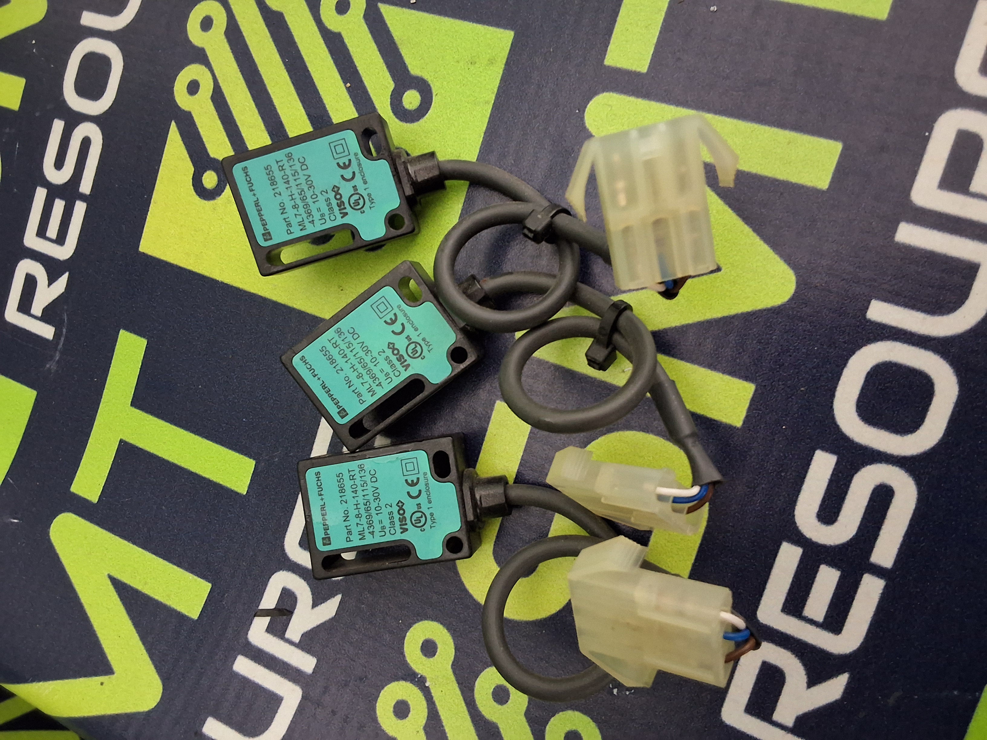 Used PEPPERL+FUCHS 218655 PHOTOSENSOR ML7-8-H-140-RT