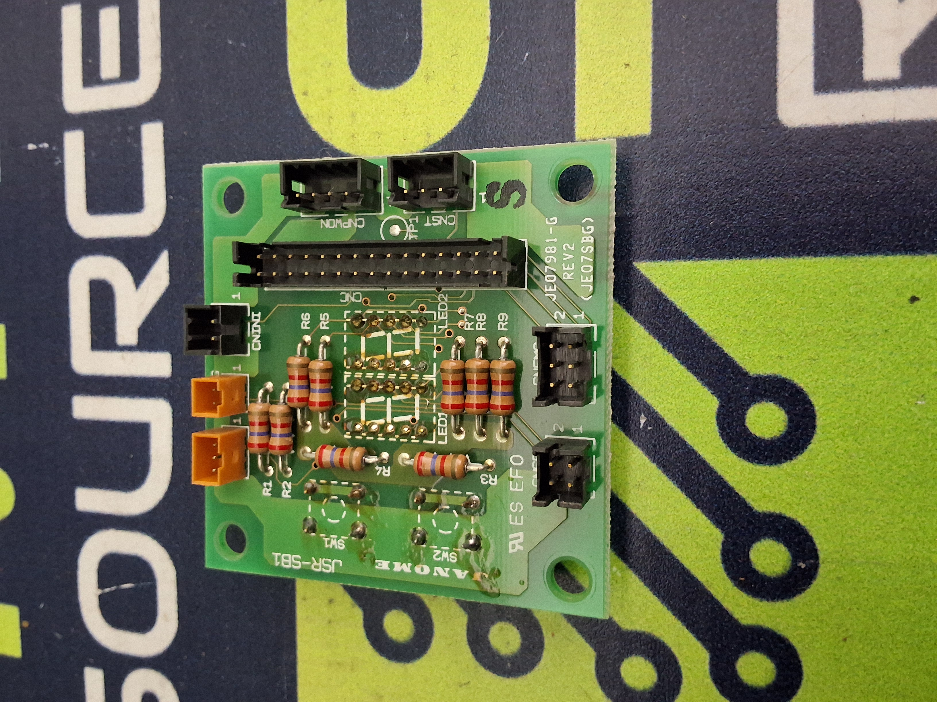 Used JANOME JE07981-G / JE07SBG / JSR-SB1 CIRCUIT BOARD