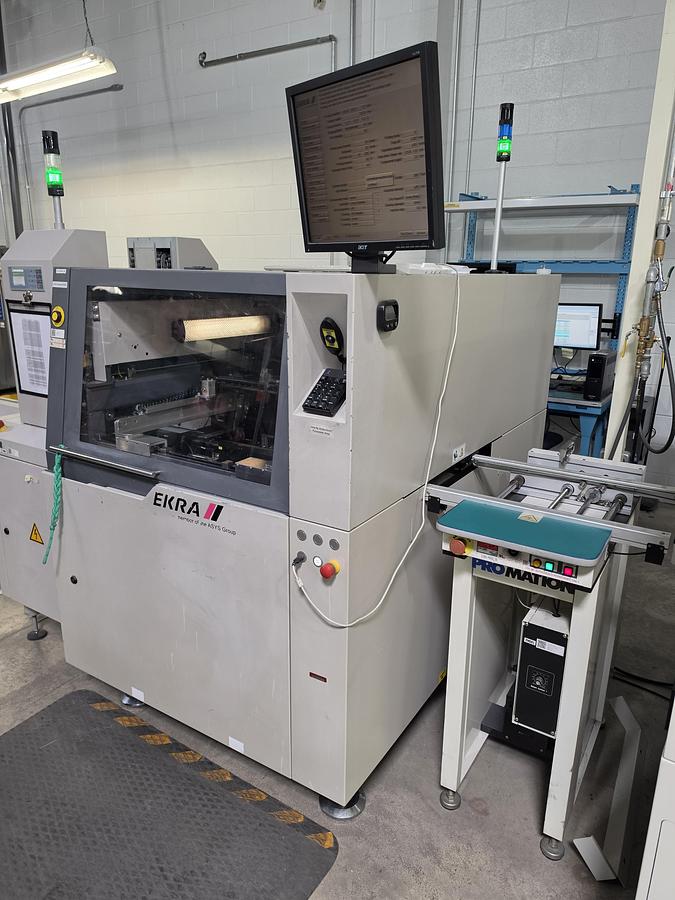 Used Ekra XACT4 Screen Printer