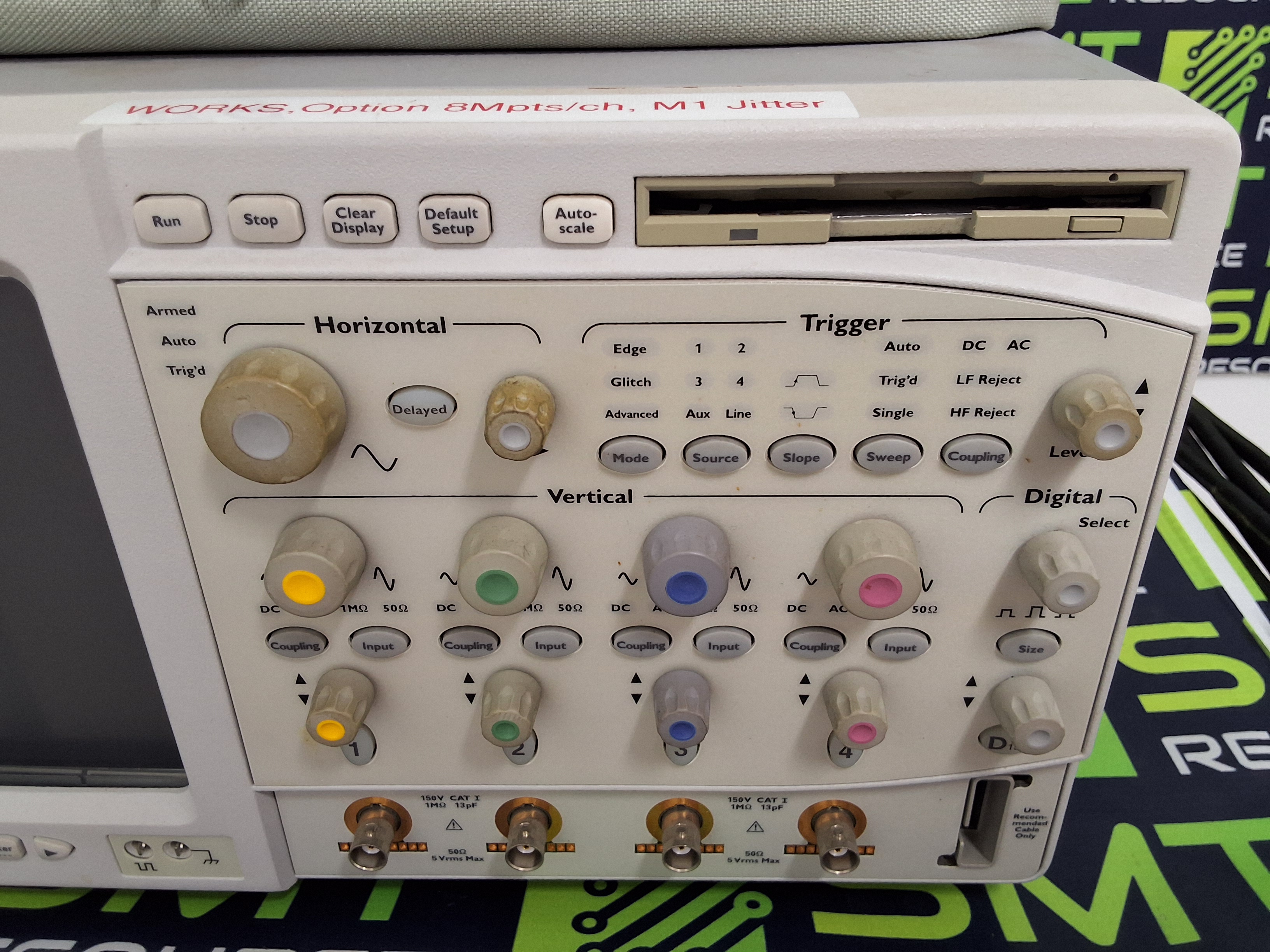Used AGILENT INFINIIUM 54831D MSO 600 MHz 4 GSa/s